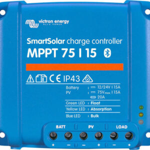 Ελεγκτής ηλιακού φορτιστή Smart MPPT 75/15