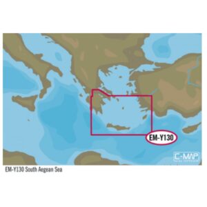 C-MAP MAX-N+W: Ανατολική Μεσόγειος, Μαύρη και Κασπία Θάλασσα