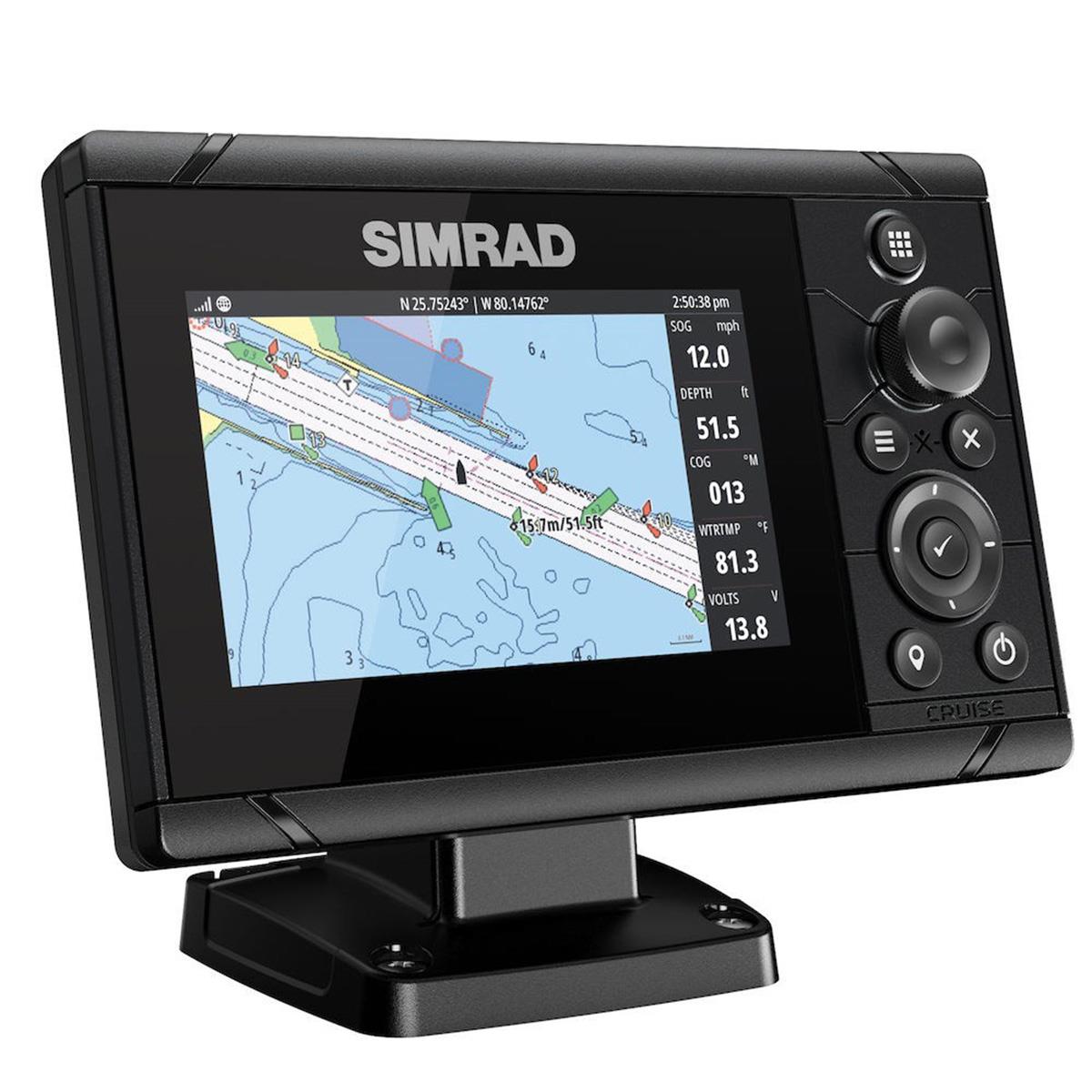 GPS Plotter / Βυθόμετρο / Ραντάρ SIMRAD Cruise 5 + αισθητήρας 83/200 Transducer 5''